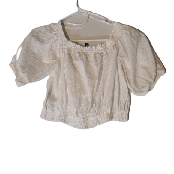 A.Byer Spaghetti Strap White Tank Top Size Medium - Picture 3 of 3